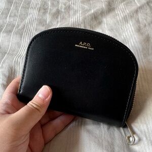 A.P.C. Demi-Lune compact wallet